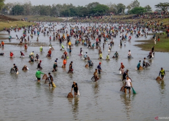 Tradisi Pemetan Ikan di Bojonegoro