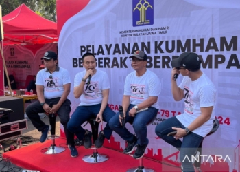 Warga Surabaya antusias ikuti layanan hukum peringati Hari Pengayoman