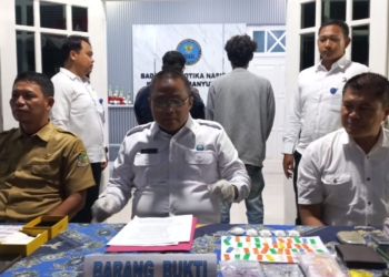 BNNK Banyuwangi tangkap pengedar kuasai 1,3 ons sabu