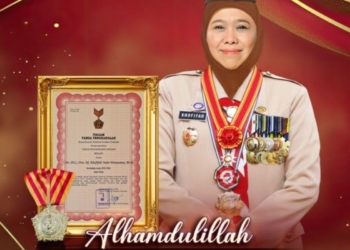 Hari Pramuka, Khofifah terima tanda penghargaan Lencana Melati