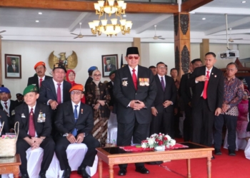 SBY ikuti upacara HUT KE-79 RI di Pacitan