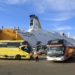 Puluhan armada bus operasional IKN dikirim dari Tanjung Perak
