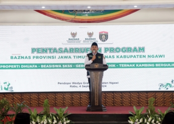 Pentasarrufan Program Baznas Ngawi dan Jatim.