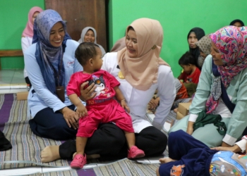 Pjs. Bupati Ngawi Tinjau Pos Gizi Sumberbening, Bringin