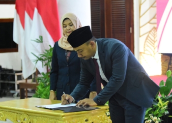 Serah Terima Tugas Pjs Bupati Ke Bupati Ngawi