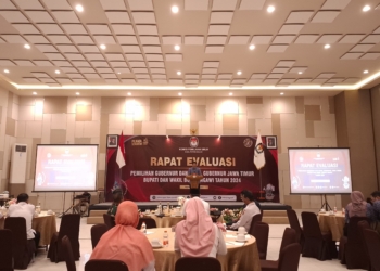 Rapat Evaluasi Pilgub Jatim dan Bupati serta Wabup Ngawi 2024