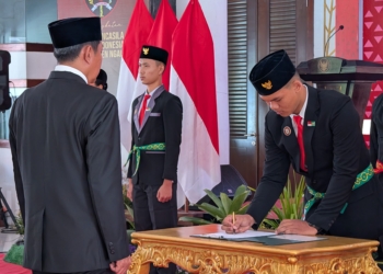 Wabup Hadiri Pengangkatan DPPI, Minta Duta Pancasila masuk disetiap Lini Kepemudaan