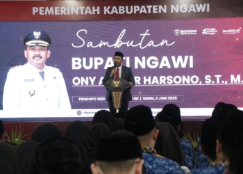 Pemkab Ngawi Gelar Pelantikan CPNS dan PPPK: Bupati Tekankan Integritas dan Komitmen Pengabdian