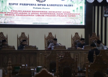 Rapat Paripurna DPRD Ngawi Bahas RPJMD 2025–2029 dan Permudah Iklim Investasi