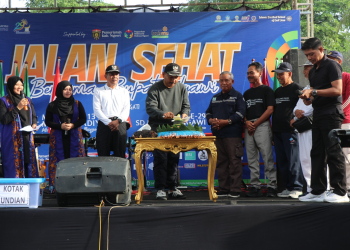 Milad ke-113 Muhammadiyah, Jalan Sehat Warnai Akhir Pekan Warga Ngawi