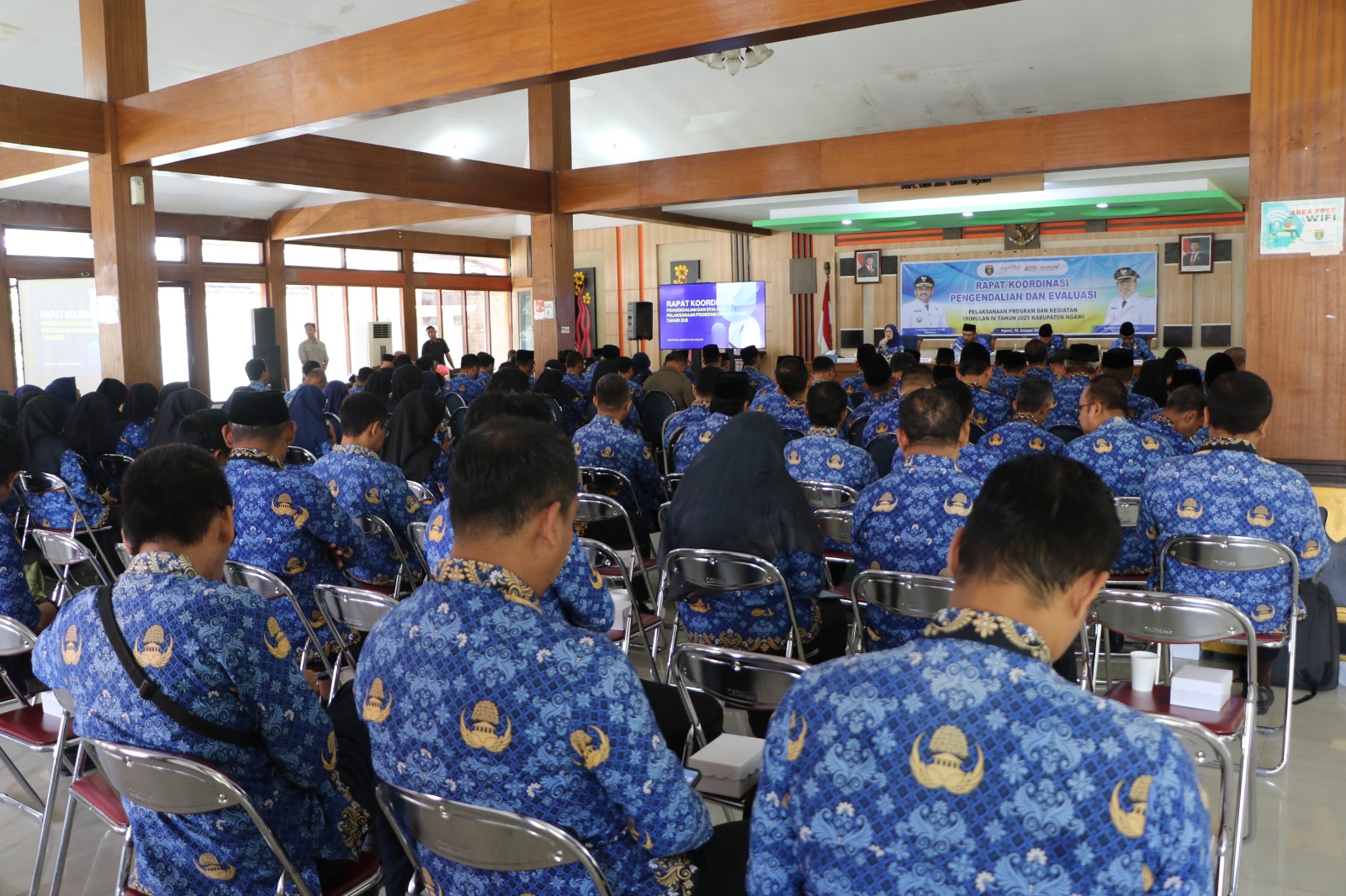 Evaluasi Akhir Tahun, Pemkab Ngawi Tekankan Dampak Program dan Akuntabilitas Pembangunan 2025