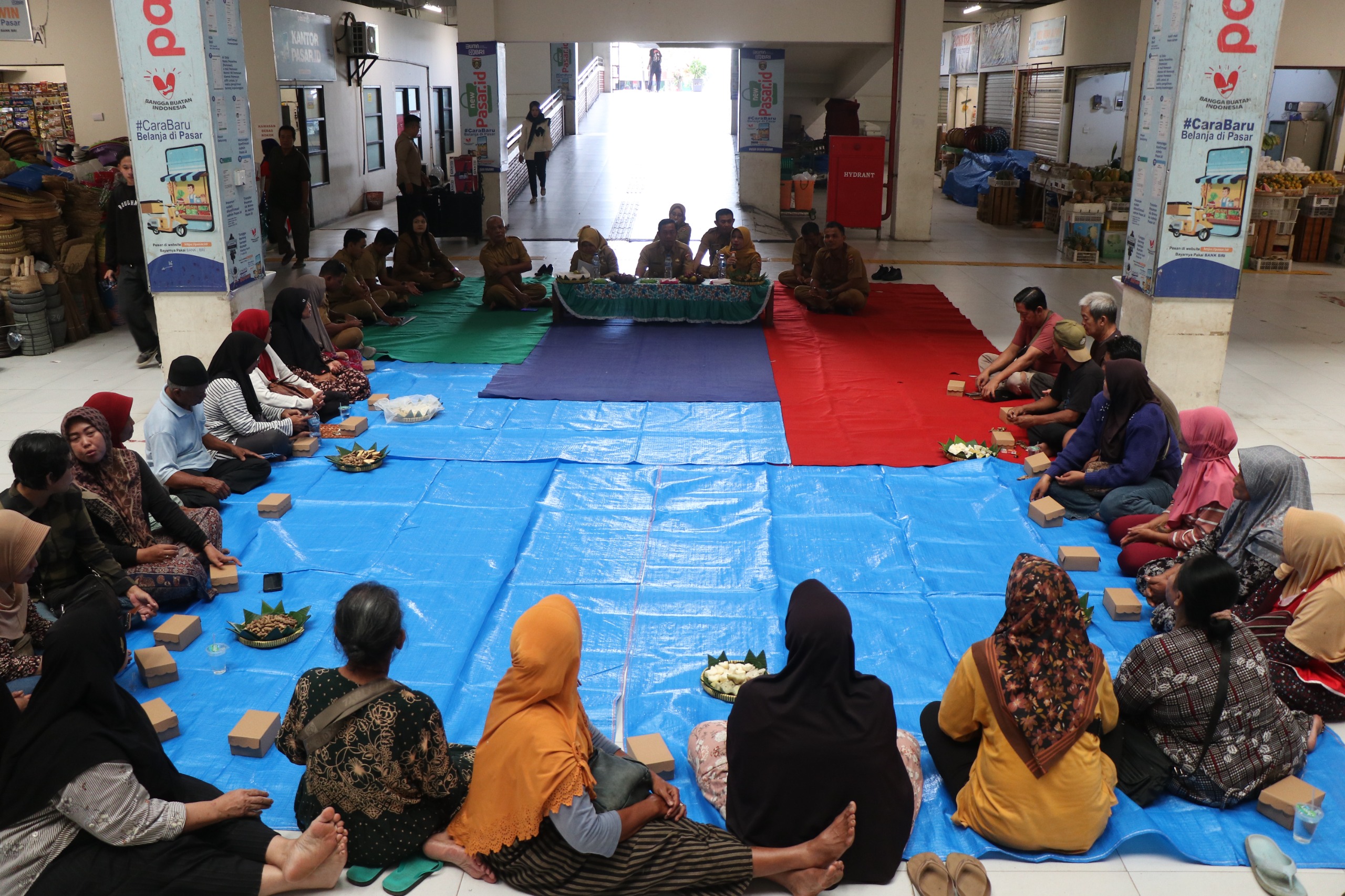 Optimalkan Pelayanan Pasar Besar, Pemkab Ngawi Sosialisasikan Retribusi