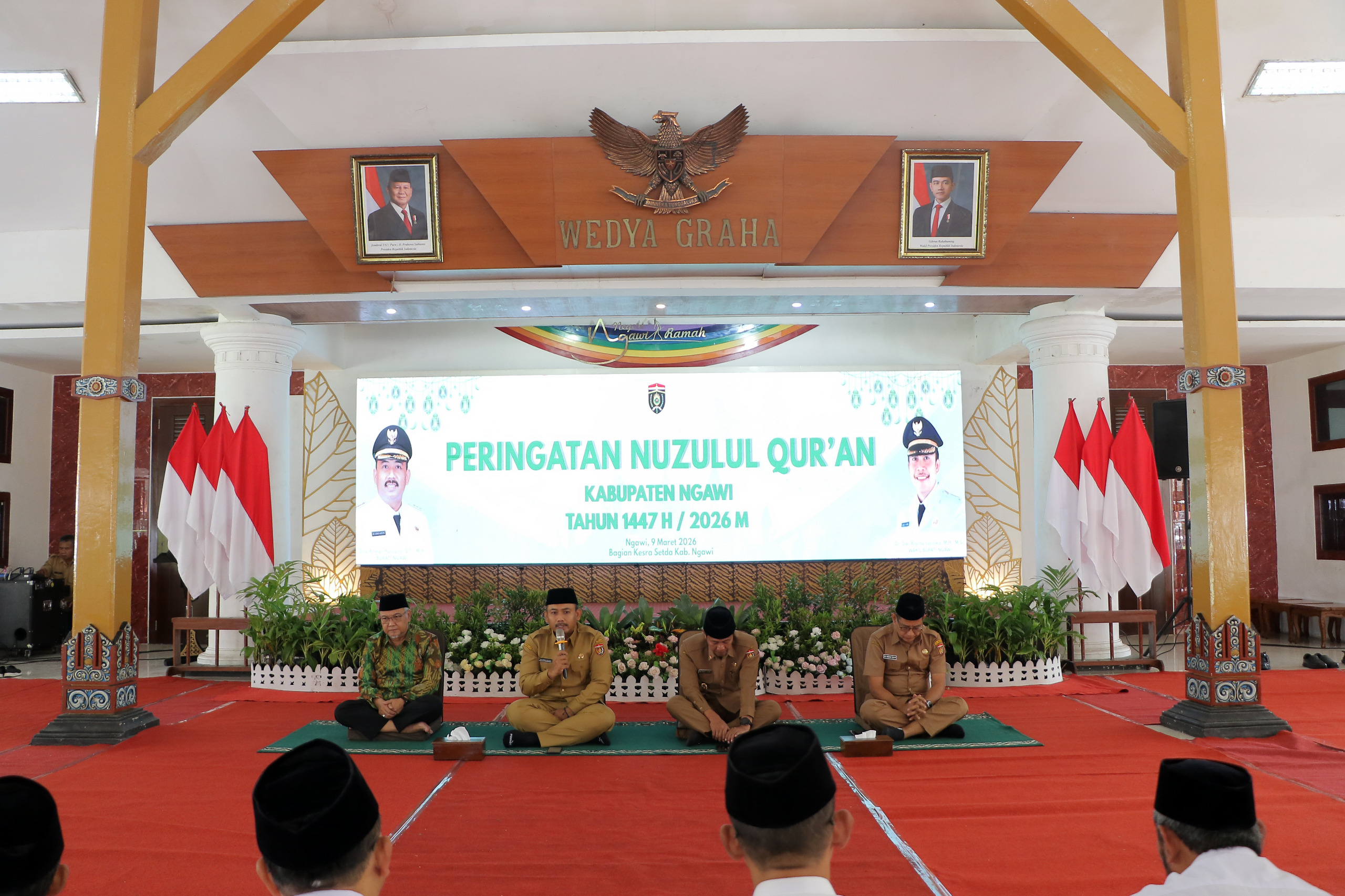 Peringati Nuzulul Qur’an, Pemkab Ngawi Ajak Generasi Muda Amalkan Nilai Al-Qur’an