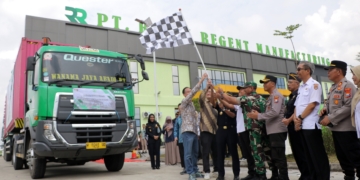 Pemkab Ngawi Lepas Ekspor Perdana Perusahaan PMA, Serap Tenaga Kerja dan Geliatkan Ekonomi