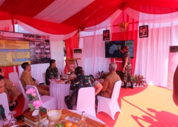 Akselerasi Ketahanan Pangan Nasional, Pangdam V/Brawijaya Tinjau Lokasi Yon TP dan KDKMP di Ngawi