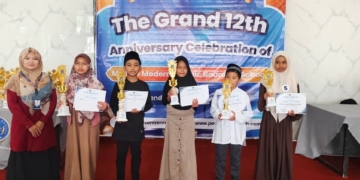 Siswa MI PSM Sulursewu Harumkan Nama Ngawi di Ajang Pidato Bahasa Inggris Tingkat Jawa Timur