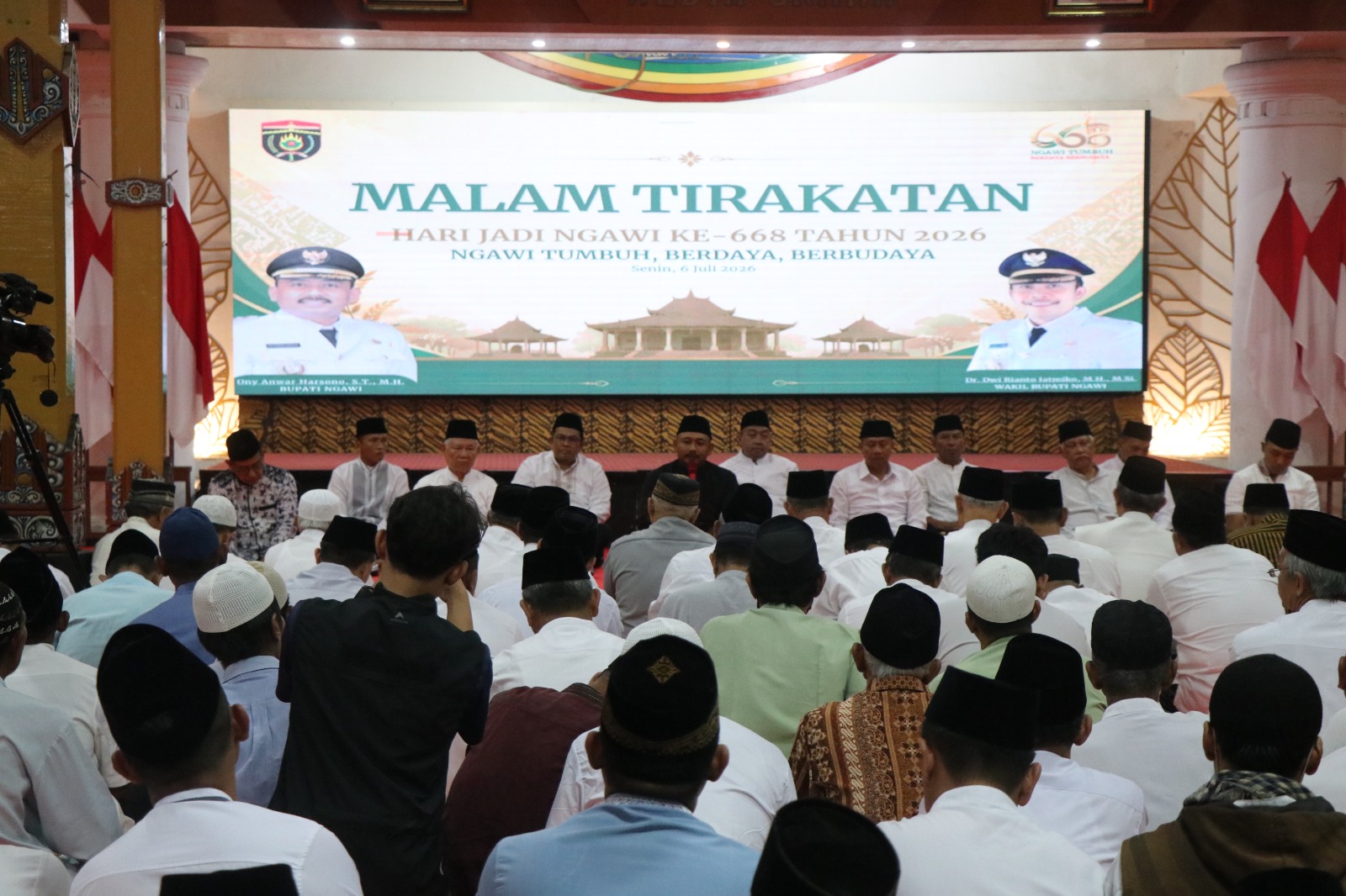 Malam Tirakatan Hari Jadi ke-668, Refleksi dan Penguat Semangat Membangun Ngawi