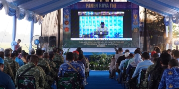 Ngawi Ikut Panen Raya Serentak, Perkuat Ketahanan Pangan Nasional