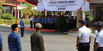 Disiplin ASN dan Perlindungan Anak Jadi Sorotan Apel Pembinaan Staf Pemkab Ngawi