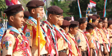 Cetak Generasi Tangguh, 38 Regu Pramuka Penggalang se-Kabupaten Ngawi Ikuti LT III 2026