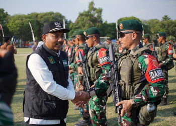 Pulang dengan Selamat, Prajurit Satgas Pamtas Yonarmed 12 Tuai Apresiasi Pemkab Ngawi
