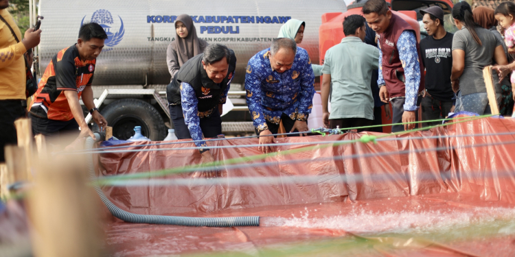 Momentum HUT KORPRI, Pemkab Ngawi Dorong Kepedulian ASN dan Solusi Berkelanjutan Hadapi Kekeringan