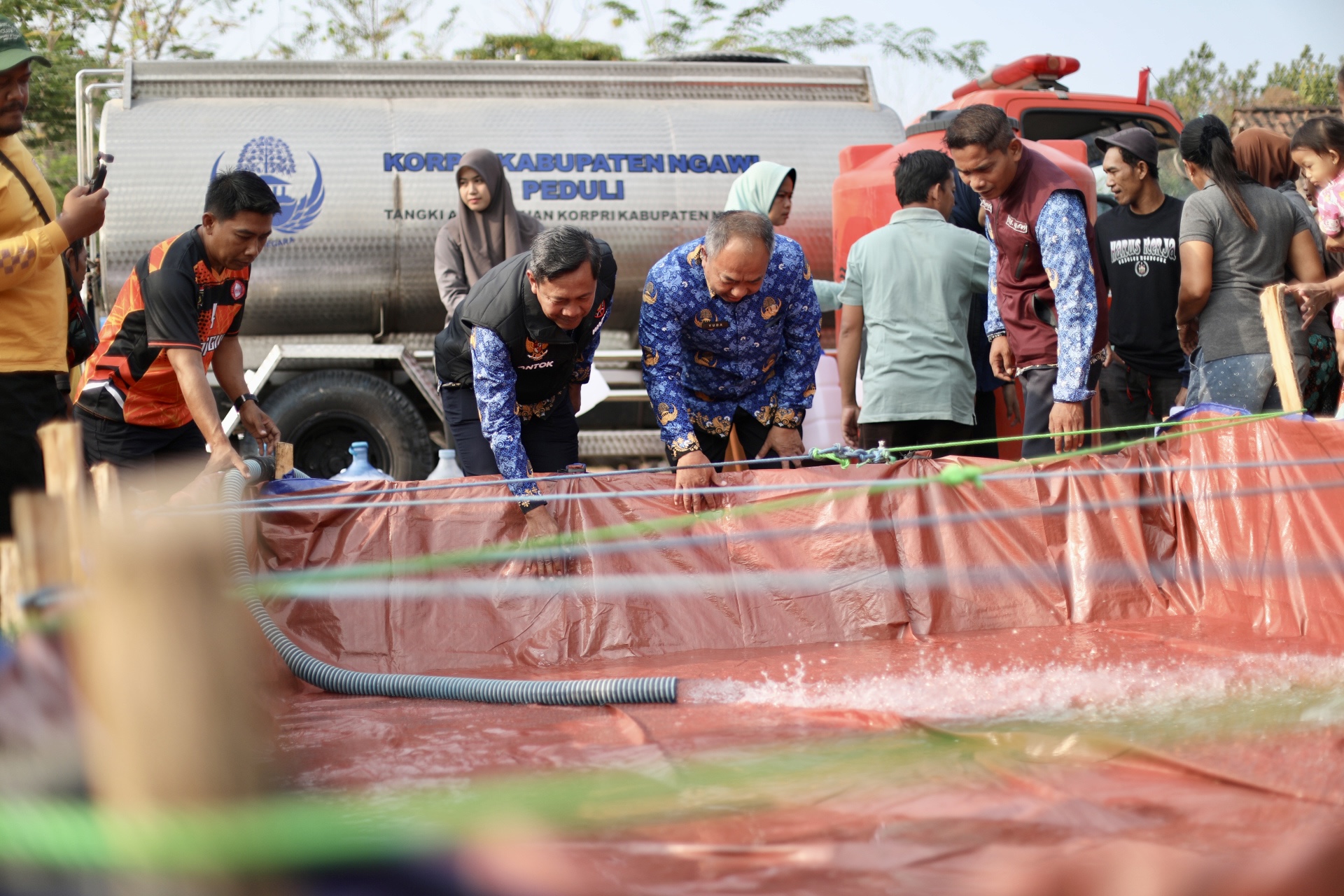 Momentum HUT KORPRI, Pemkab Ngawi Dorong Kepedulian ASN dan Solusi Berkelanjutan Hadapi Kekeringan